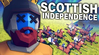 BRUTAL Scottish Independence War TABS battle England vs Scotland Totally Accurate Battle Simulator [upl. by Davies]