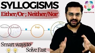 Syllogism  6 Learn how to deal with quotEitherOrquot cases in syllogism problems [upl. by Lak196]