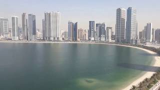 Sea View 3BHK Apartment for Rent in Al Mamzar Sharjah [upl. by Anirdnajela248]