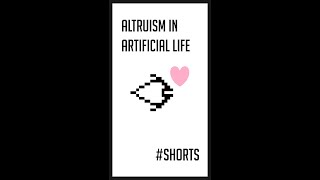 Altruism and Empathy in Artificial Life  Ecosystem Evolution Simulation Shorts [upl. by Ahsinrats]