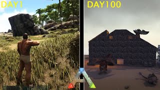 Ark Survival Evolved 100 Days RagnarokWith MODS [upl. by Lybis]