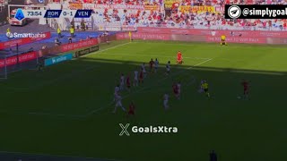 Bryan Cristante Goal AS Roma Vs Venezia 11 All Goals Analysis amp Highlights Result [upl. by Xenophon]