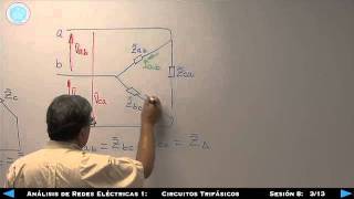 Análisis de Redes Eléctricas 1Circuitos Trifásicos Sesión 8 313 [upl. by Aseena]