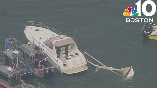 Woman dies after Hingham Bay boat crash [upl. by Caine]