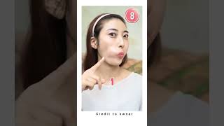 Face Exercises for Glowing Skin  reduce face fat fashionstyle 🦋 [upl. by Alehc]