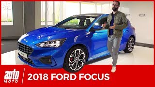 Nouvelle Ford Focus 2018  toutes les infos moteurs prix [upl. by Colner]