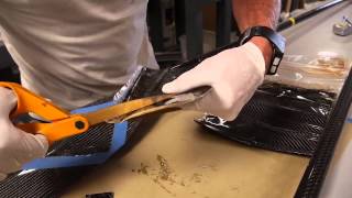 carbon blade composite patch repair [upl. by Bortz]