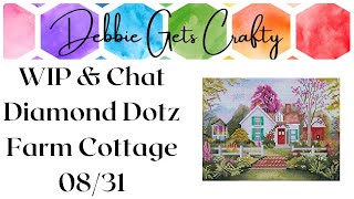 NEW Diamond Dotz Farm Cottage Time Lapse 0831 [upl. by Orlina]