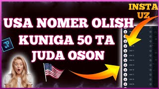 USA NOMER OLISH  CHEKSIZ USA NOMER OLISH  HAR 3 DAQIQADA 2 [upl. by Rankin]