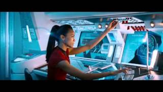 Star Trek Into Darkness  Warp Battle Scene USS Vengeance attacks USS Enterprise HD [upl. by Annod]