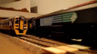 DRS 66412 amp 407 leave the stabling point [upl. by Oinotnanauj721]