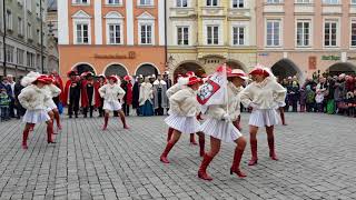 Faschings Samstag in Rosenheim GardaMarsch 10022018 [upl. by Aekim]