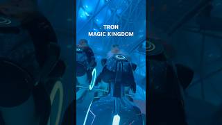 Tron Lightcycle Run POV at Magic Kingdom themepark disneyworld tron magickingdom [upl. by Ranson]