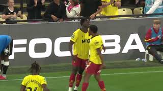 Watford v MK Dons highlights [upl. by Atteloiv580]