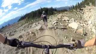 Whistler Bike Park Top of the World Talky Cam [upl. by Znarf35]