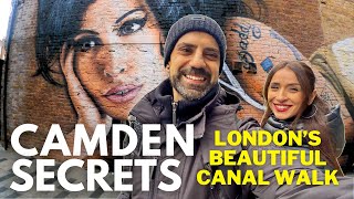 Camden Canal Walk Secrets in LONDON 🏴󠁧󠁢󠁥󠁮󠁧󠁿 [upl. by Gokey277]