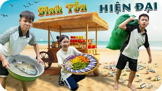 Thử Thách Sinh Tồn Thời Hiện Đại  Ai Kiếm Được Nhiều Tiền Nhất  Min Min TV Minh Khoa [upl. by Aifoz]