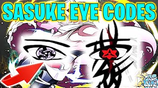 ⭐SHINDO LIFE SASUKE CUSTOM EYE CODES⭐ [upl. by Joline478]