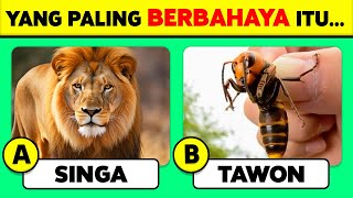 🧠 Seberapa Bagus Pengetahuanmu Tentang HEWAN 🦁🐘✅ Kuis Pengetahuan 50 Hewan [upl. by Adoh]