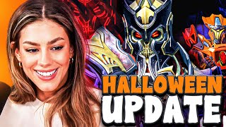 LULULUVELY RATES THE NEW HALLOWEEN UPDATE   LuluLuvely Apex Legends [upl. by Gulgee]