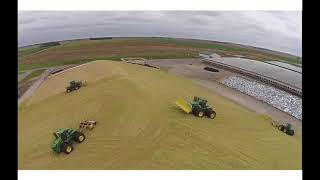 Silage Making Silage Harvesting amp Ensiling [upl. by Hewie]