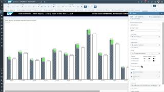 IBCS  SAP Analytics Cloud  Version mapping  SAP BW Live data [upl. by Eseret203]