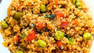 Vegetable Quinoa 5 Tips amp Tricks to Cook Perfect Quinoa  Quinoa Recipe How to Cook Perfect Quinoa [upl. by Merril94]