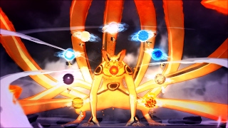 Naruto Uzumaki  Super Tailed Beast RasenShuriken Barrage [upl. by Chauncey]