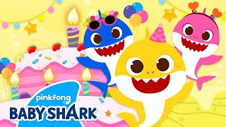 Baby Sharks Birthday💌 Lets blow out the candles together🎂ㅣBaby Shark Kids World App [upl. by Florentia]