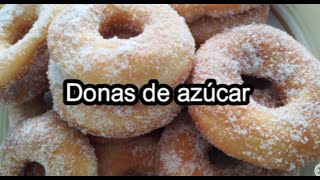 DONAS CASERAS FÁCILES Y RÁPIDAS [upl. by Ysabel]