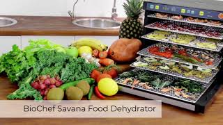 Easy to use Food Dehydrator  BioChef Savana Dehydrator  Vitality 4 Life [upl. by Sletten]