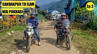 Mai Majhuwa Sandakpur to Phikkal Ilam  Mai Pokhari  Night Ride  Ep 3 [upl. by Byram]