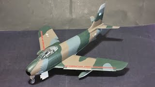 Building Kinetics 132 F86F40 Sabre Fuerza Aerea Argentina C110 [upl. by Quinta]