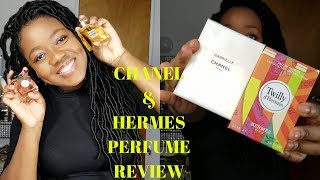 GABRIELLE CHANEL PERFUME REVIEW amp TWILLY DHERMES PERFUME REVIEW [upl. by Aman875]