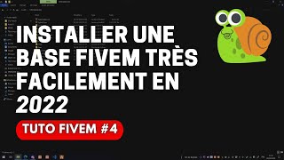 INSTALLER UNE BASE FIVEM TRÈS FACILEMENT 2022 TUTO FIVEM 4 [upl. by Bridwell]