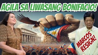 ULAN KA LANG MAGHIHINTAY KAMI NG AGILA SA LIWASANG BONIFACIO duterte dds [upl. by Anerat366]