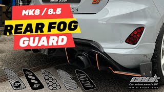 CEUK Re Designs MK8  MK85 Fiesta Rear Fog Guards [upl. by Aniluap]