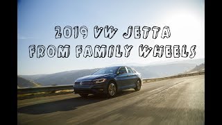 2019 VW Jetta review from Family Wheels [upl. by Eylatan]