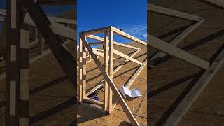 dormer roof construction woodworking [upl. by Reginald]