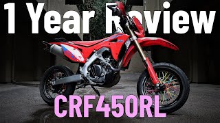 Whats it like to own a 2022 CRF450RL for a year [upl. by Comptom]