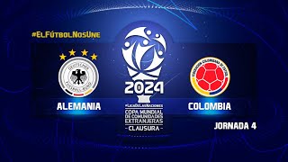 🏆𝗖𝗠𝗖𝗘𝗰𝗹𝗮𝘂𝘀𝘂𝗿𝗮𝟮𝟰  🎫 𝗝𝗢𝗥𝗡𝗔𝗗𝗔 4  🎫 𝗠𝗮𝘁𝗰𝗵 32  ALEMANIA vs COLOMBIA [upl. by Eustache494]