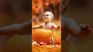 HOW TO Cute Baby Pumpkin Photoshoot 🎃 howto babyphotoshoot spookyphotoshoot [upl. by Lezlie]