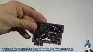 Inside Epson 18T1803 and 18XLT1813 Magenta Daisy Ink Cartridge [upl. by Nbi]