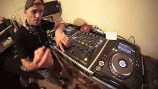 HIP HOP DJ MIXING LESSON WITH TWO TRACKS FROM CDPOOL URBAN JULY 2016 [upl. by Zosi]