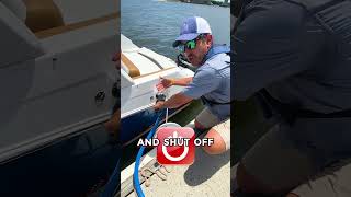 Quick Simple Tips for Fueling Up at the Gas Dock Bridge Marina Boating Tips boat shorts [upl. by Eatnod590]