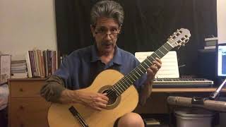 Romanza Guitar Lesson with Chris Volak Part 1 [upl. by Kennan317]