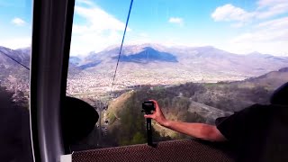 Wir fahren Gondelseilbahn in AostaPila 🇮🇹 [upl. by Kirenoj227]