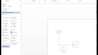 Basic VISIO how to  creating DFDs [upl. by Kelsy]