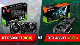 RTX 3060 Ti vs RTX 4060 Ti [upl. by Perl]