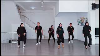 Homecoming  Line Dance  Choreo  Lee Hamilton SCO  March 2024  Demo  7Gym amp Studio Palembang [upl. by Kenelm]